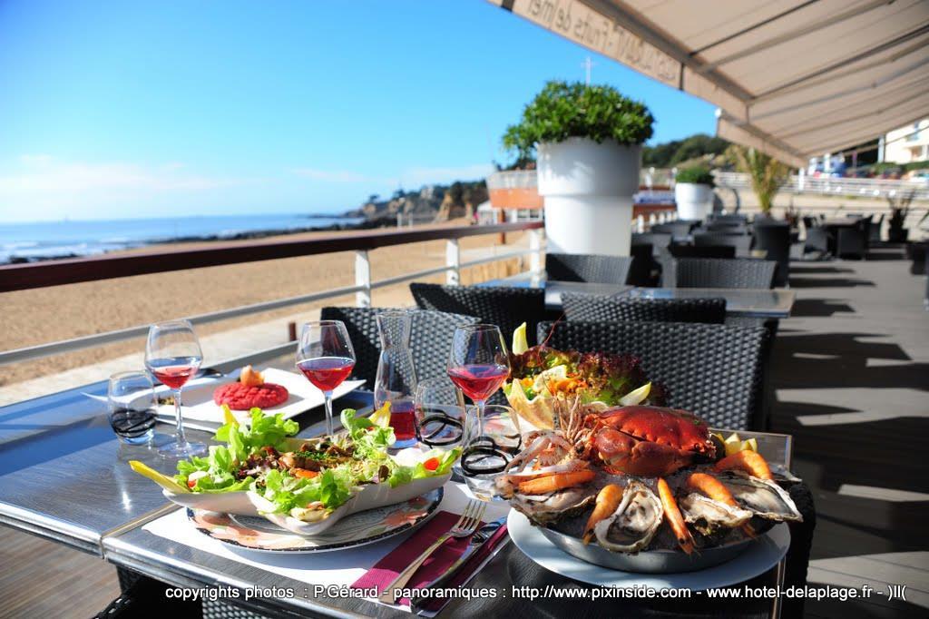 Best Western Hotel De La Plage Saint Marc Sur Mer Ristorante foto