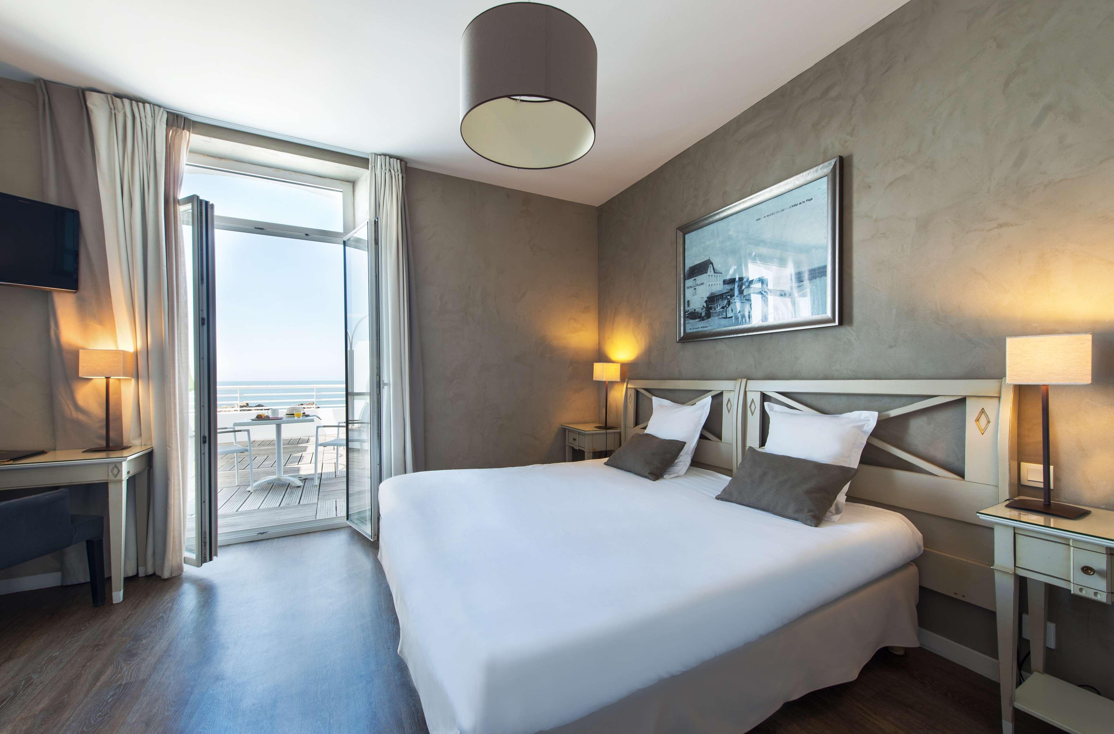 Best Western Hotel De La Plage Saint Marc Sur Mer Esterno foto