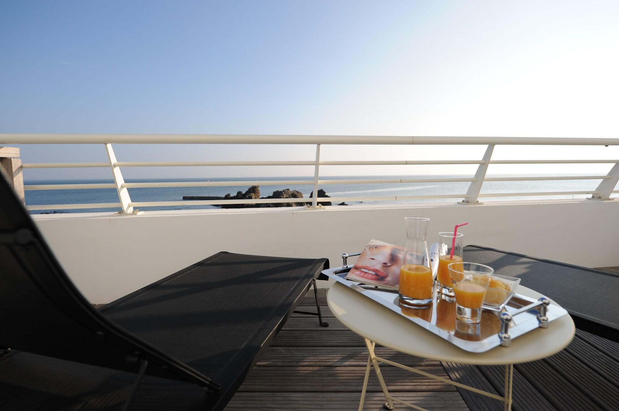 Best Western Hotel De La Plage Saint Marc Sur Mer Esterno foto