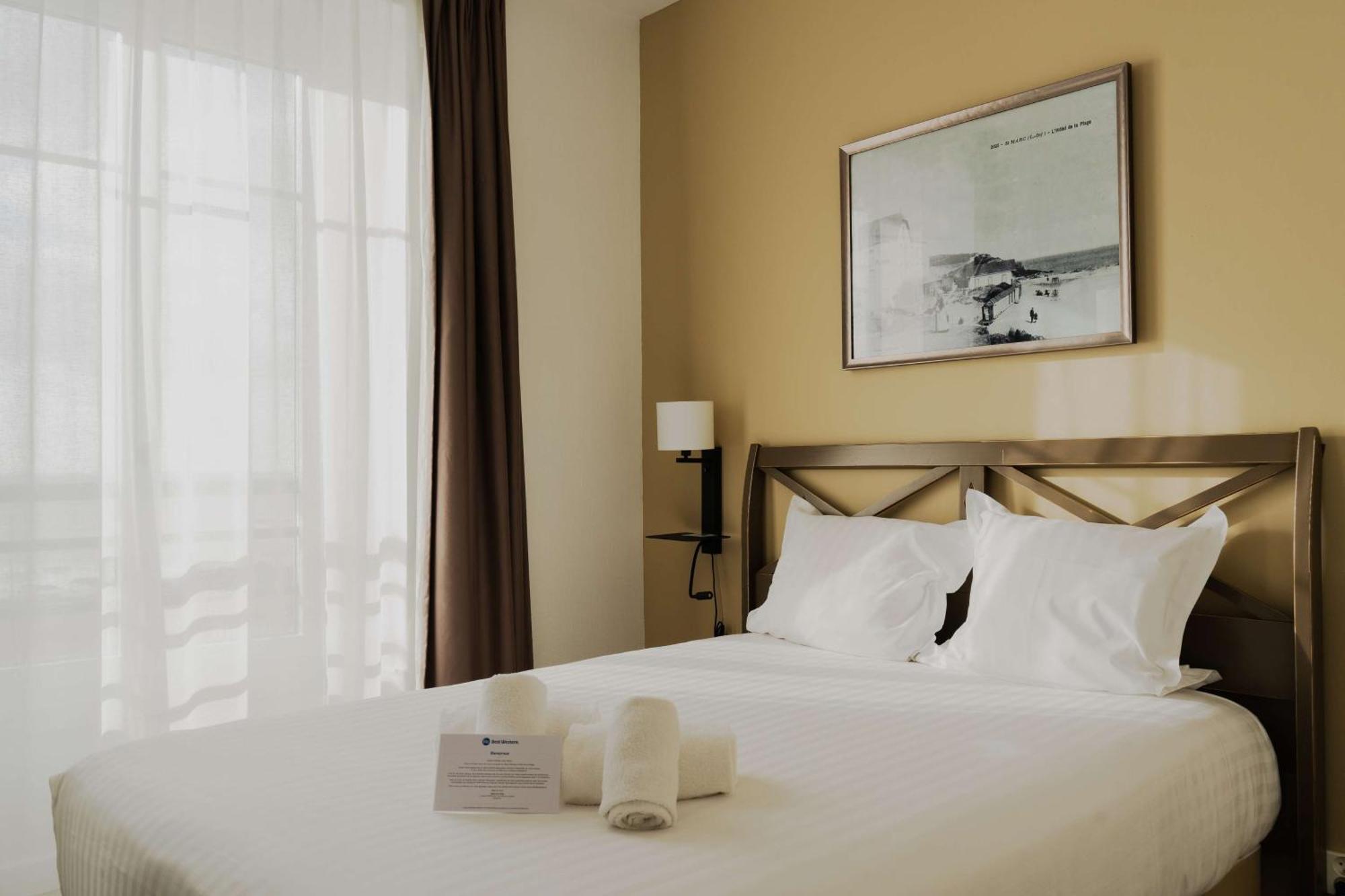 Best Western Hotel De La Plage Saint Marc Sur Mer Esterno foto